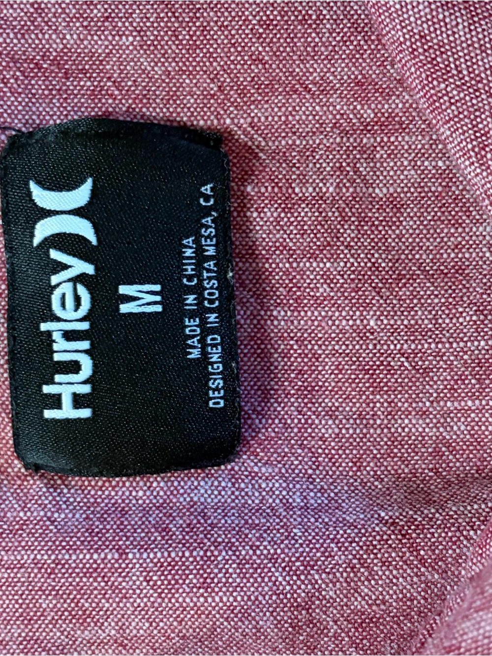 Hurley Button Front - Picture 2 of 2